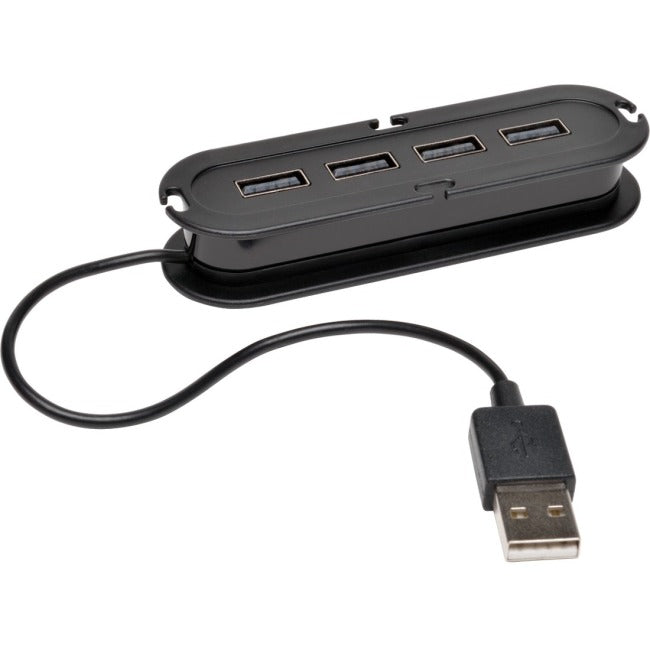 Tripp Lite 4-Port USB 2.0 Hi-Speed Ultra-Mini Hub with Power Adapter