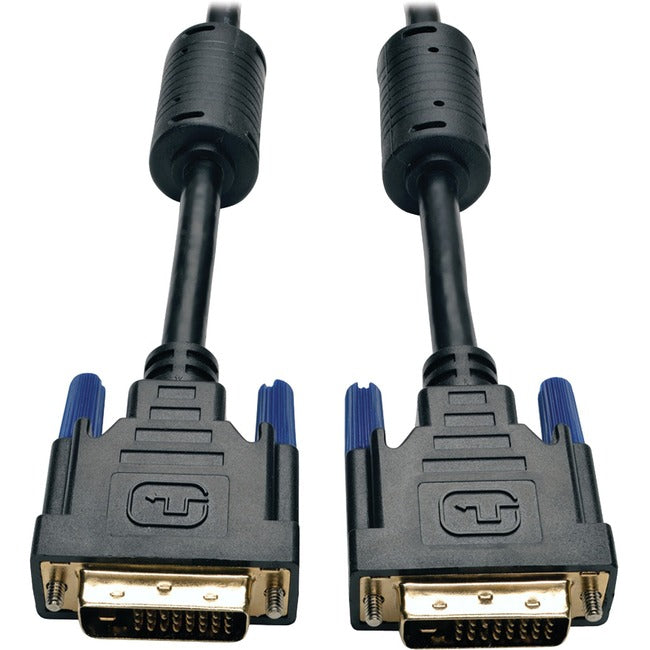 Tripp Lite 10ft DVI Dual Link Digital TMDS Monitor Cable DVI-D M-M 10'