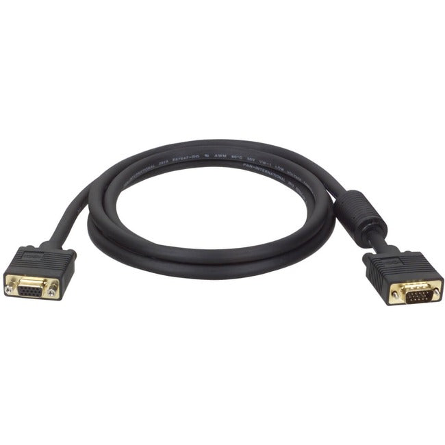 Tripp Lite 100ft SVGA / VGA Monitor Extension Gold Cable with RGB High Resolution HD15 M/F 100'