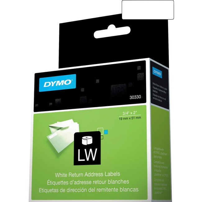 Dymo LW Return Address Labels 3-4" x 2"