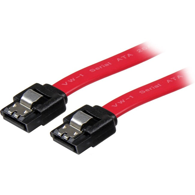 StarTech.com StarTech.com 24in Latching SATA Cable - M-M - Serial ATA - SAS cable - Serial ATA 150-300 - 7 pin Serial ATA - 7 pin Serial ATA - 61 cm