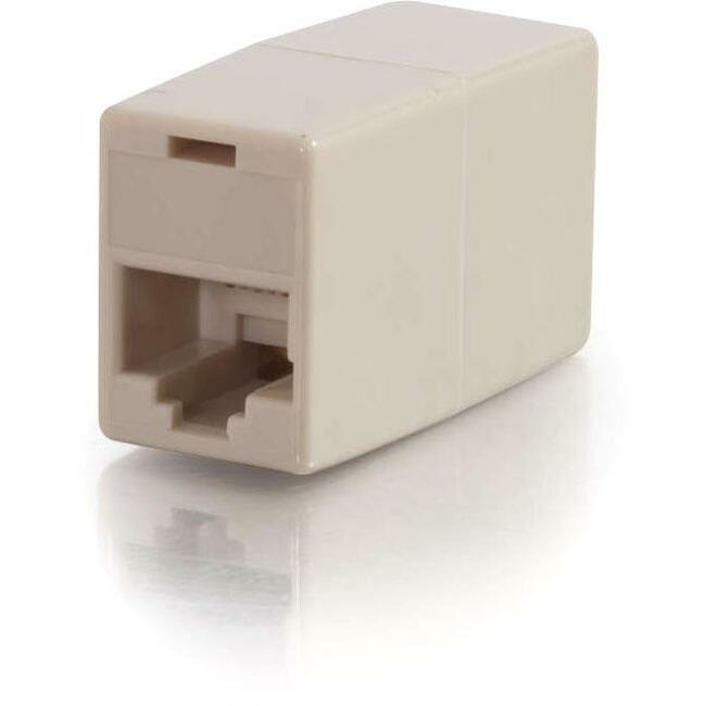 C2G RJ12 6-PIN Modular Inline Straight-Through Coupler