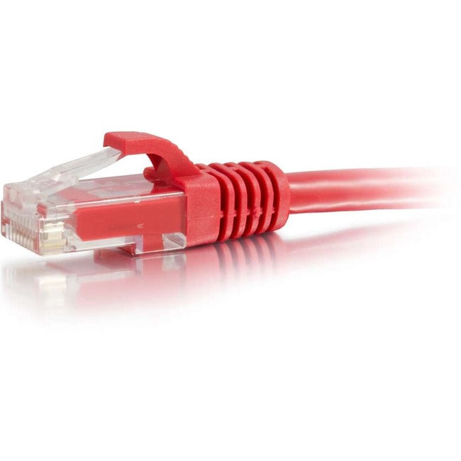 C2G 125 ft Cat6 Snagless UTP Unshielded Network Patch Cable - Red