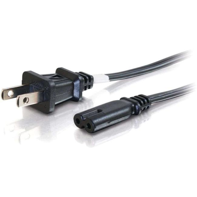 C2G 6ft Non-Polarized Power Cord