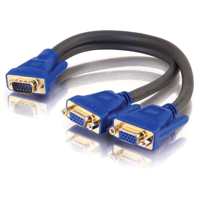 C2G VGA-SVGA Monitor Y-Splitter Cable