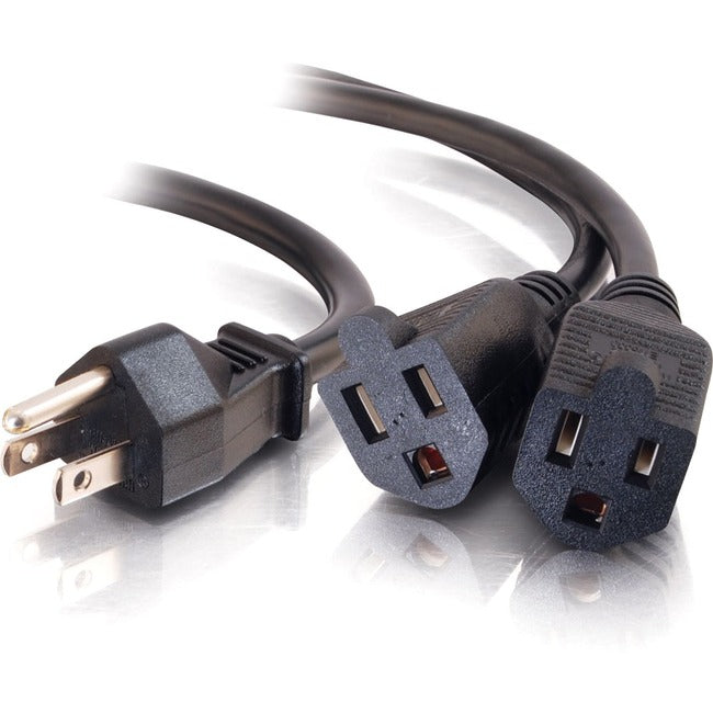 C2G 1-TO-2 Power Cord Splitter