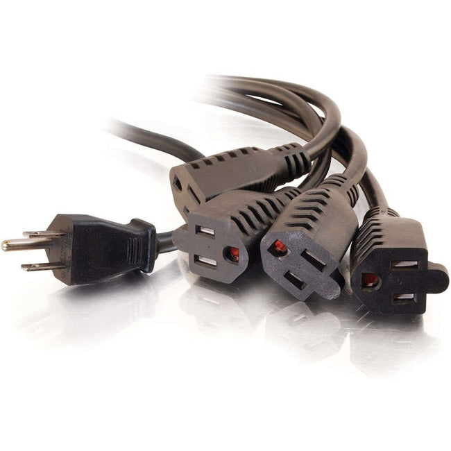 C2G 1-TO-4 Power Cord Splitter