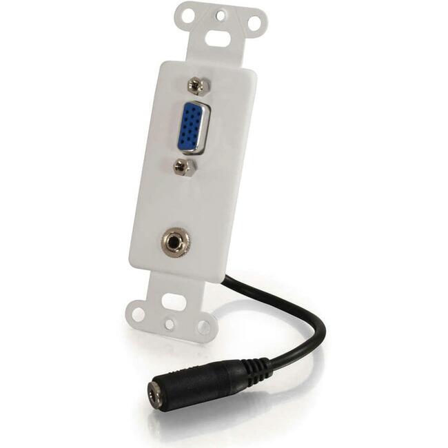 C2G 2 Socket Decorative Video-Speaker Insert