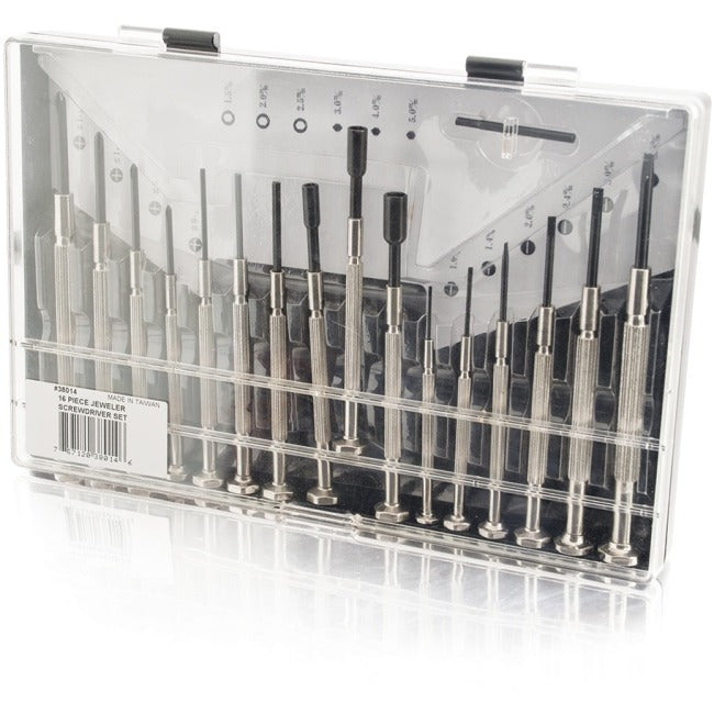 C2G 16 Piece Jeweler Screwdriver Set