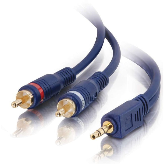 C2G Velocity 3.5mm Stereo to RCA Stereo Audio Y-cable