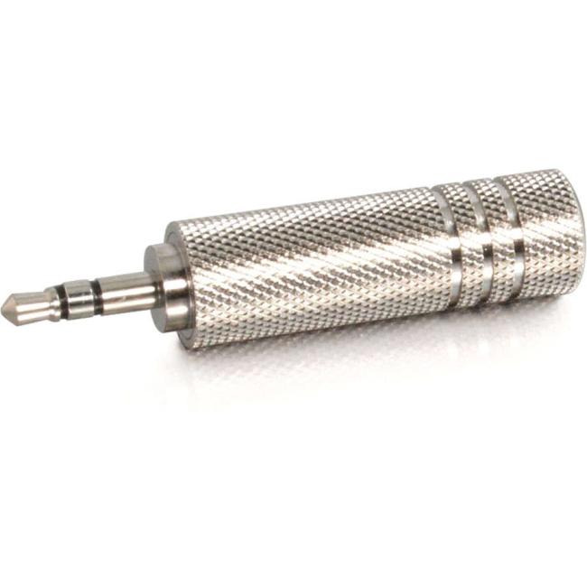 C2G 3.5mm Stereo M to 6.3mm Stereo F Adapter