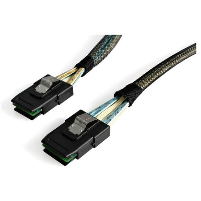 StarTech.com StarTech.com 50cm Internal Mini-SAS Cable SFF-8087 To SFF-8087 & Sideband - Serial Attached SCSI (SAS) internal cable - with Sidebands - 4-Lane - 36 pin 4i Mini MultiLane - 36 pin 4i Mini MultiLane - 50 cm