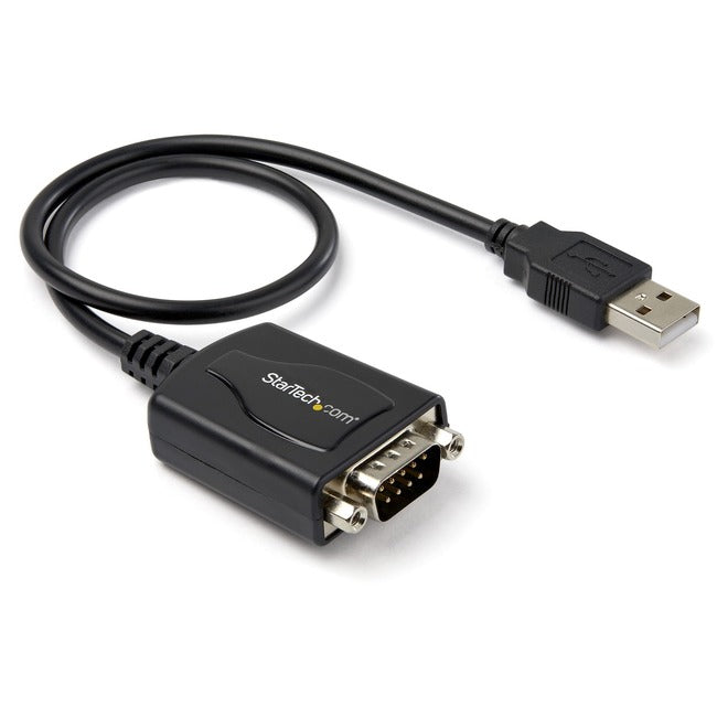 StarTech.com USB to Serial Adapter - 1 Port - COM Port Retention - Texas Instruments TIUSB3410 - USB to RS232 Adapter Cable