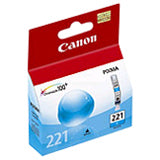 Canon CLI-221 Original Ink Cartridge - Cyan