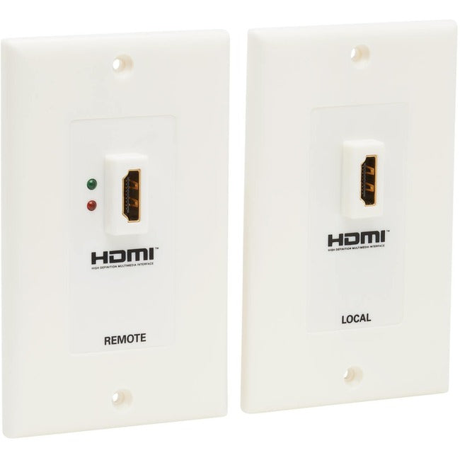 Tripp Lite HDMI Wallplate Extender Kit Over Cat5 - Cat6 F-F