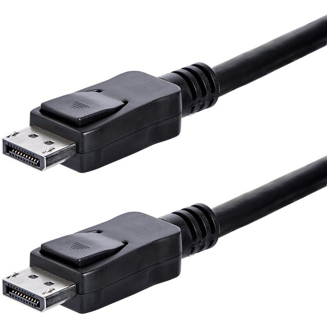 StarTech.com 1 ft Short DisplayPort 1.2 Cable with Latches M-M - DisplayPort 4k