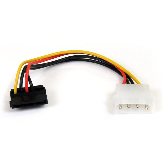 Star Tech.com 6in 4 Pin LP4 to Right Angle SATA Power Cable Adapter