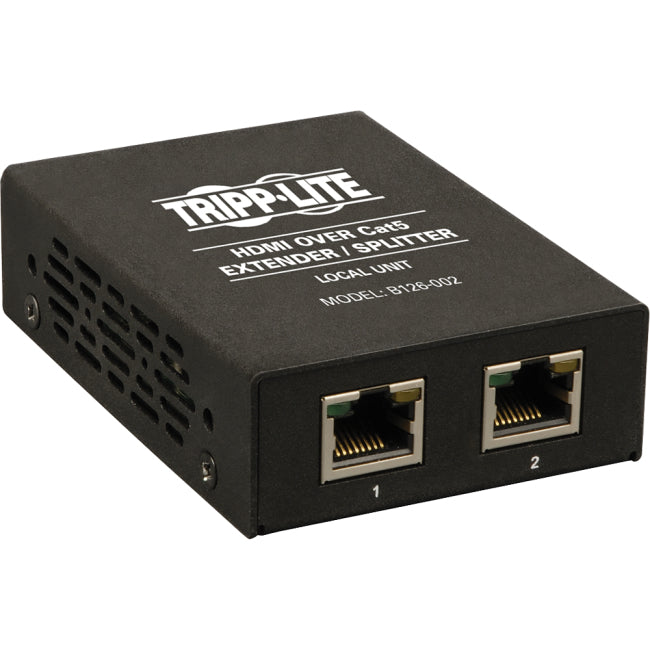 Tripp Lite B126-002 2-Port HDMI over Cat5-Cat6 Extender-Splitter