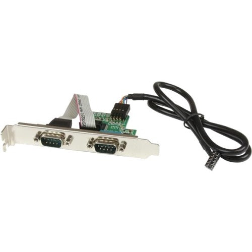 StarTech.com Motherboard Serial Port - Internal - 2 Port - Bus Powered - FTDI USB to Serial Adapter - USB to RS232 Adapter