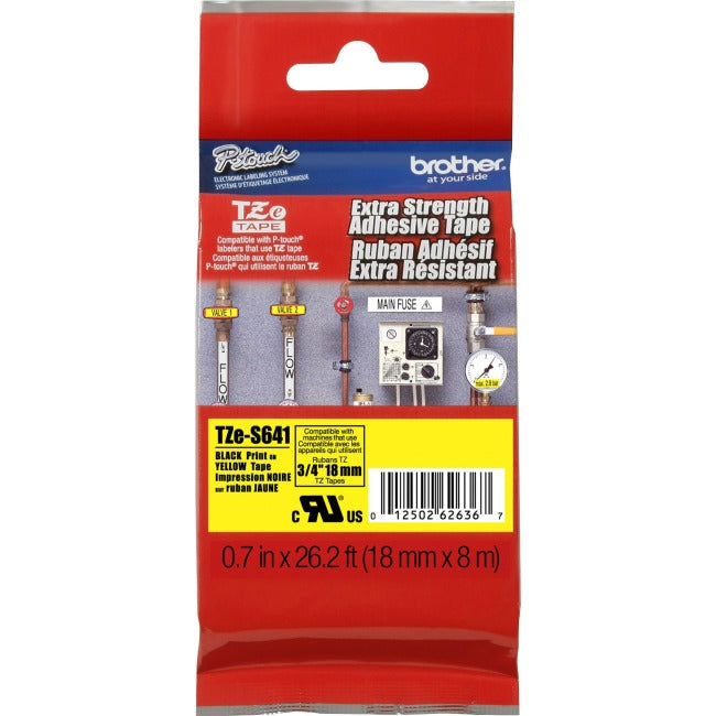 Brother TZe 3-4" Extra Strength Adhesive Tape