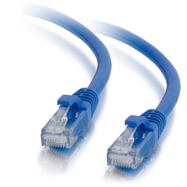 C2G 15 ft Cat5e Snagless UTP Unshielded Network Patch Cable - Blue