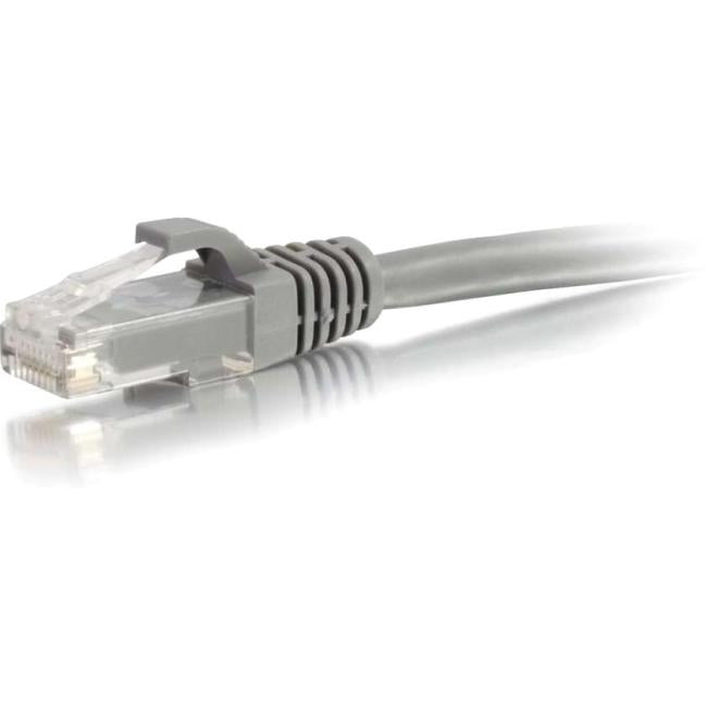 C2G 15 ft Cat5e Snagless UTP Unshielded Network Patch Cable - Gray