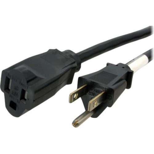 StarTech.com 6 ft 14 AWG Power Cord Extension - NEMA 5-15R to NEMA 5-15P