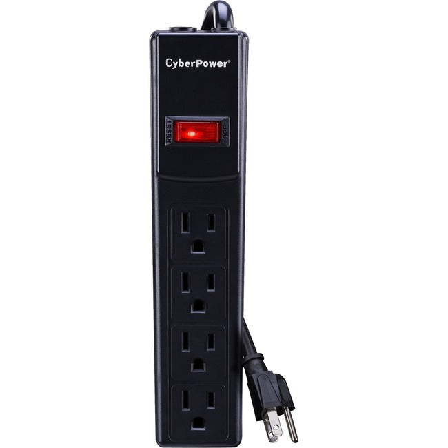 CyberPower CSB404 Essential 4-Outlets Surge Suppressor 4FT Cord - Plain Brown Boxes