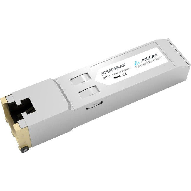 Axiom 1000BASE-T SFP Transceiver for 3Com - 3CSFP93