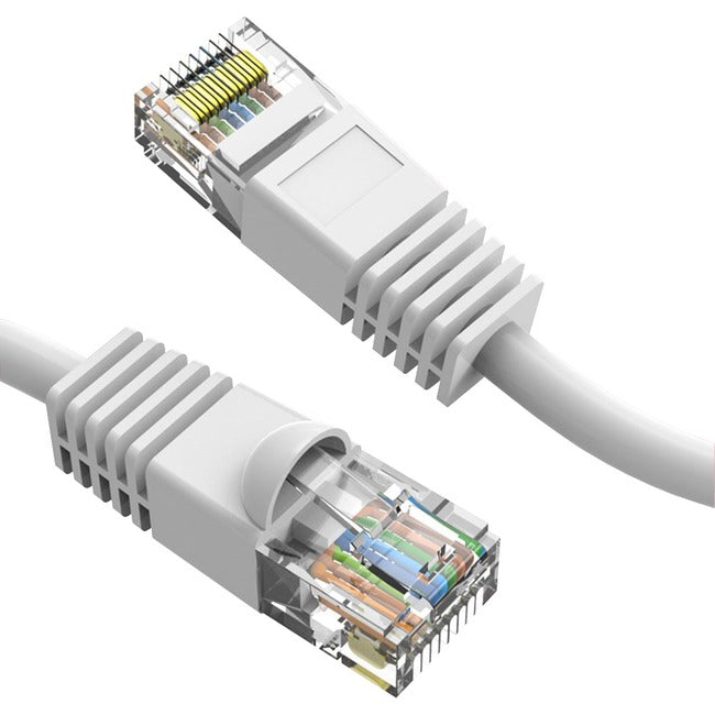 Axiom 2FT CAT6 UTP 550mhz Patch Cable Snagless Molded Boot (White)