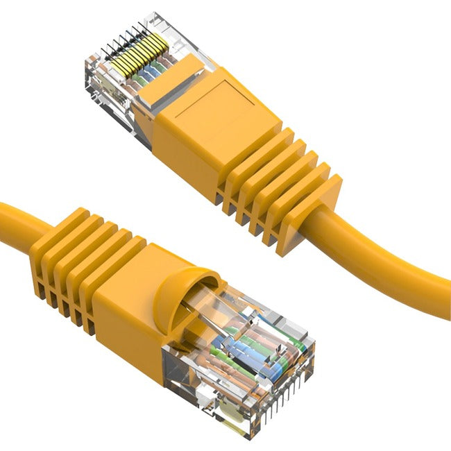 Axiom 2FT CAT6 UTP 550mhz Patch Cable Snagless Molded Boot (Yellow)