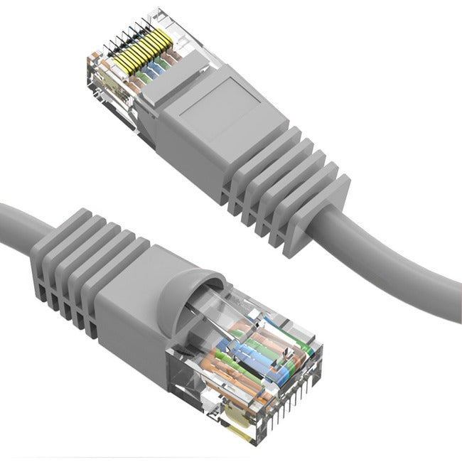 Axiom 1FT CAT6 UTP 550mhz Patch Cable Snagless Molded Boot (Gray)