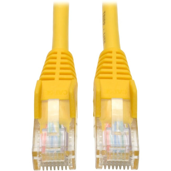 Tripp Lite 1-ft. Cat5e 350MHz Snagless Molded Cable (RJ45 M-M) - Yellow