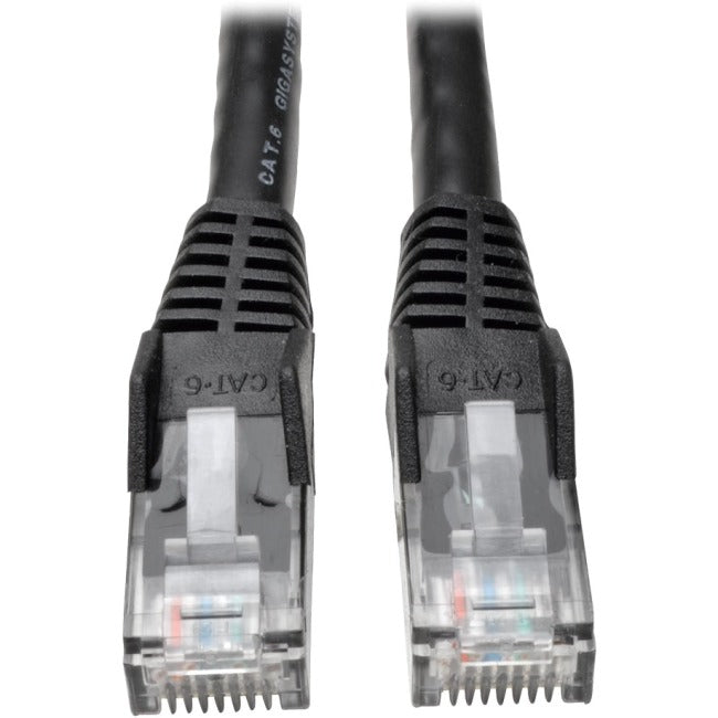Tripp Lite 15-ft. Cat6 Gigabit Snagless Molded Patch Cable(RJ45 M-M) - Black