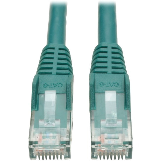 Tripp Lite 50-ft. Cat6 Gigabit Snagless Molded Patch Cable (RJ45 M/M) - Green