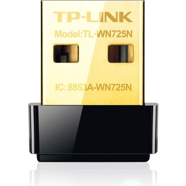 TP-Link TL-WN725N IEEE 802.11n Wi-Fi Adapter for Desktop Computer