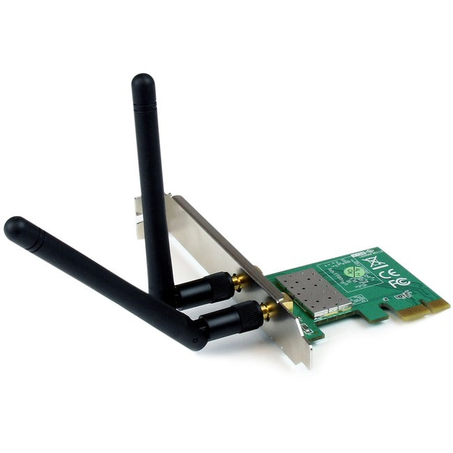 StarTech.com PCI Express Wireless N Adapter - 300 Mbps PCIe 802.11 b-g-n Network Adapter Card ? 2T2R 2.2 dBi