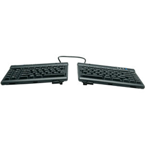 Kinesis Freestyle2 Keyboard for PC (9" Cable) with V3 Accessory Installed