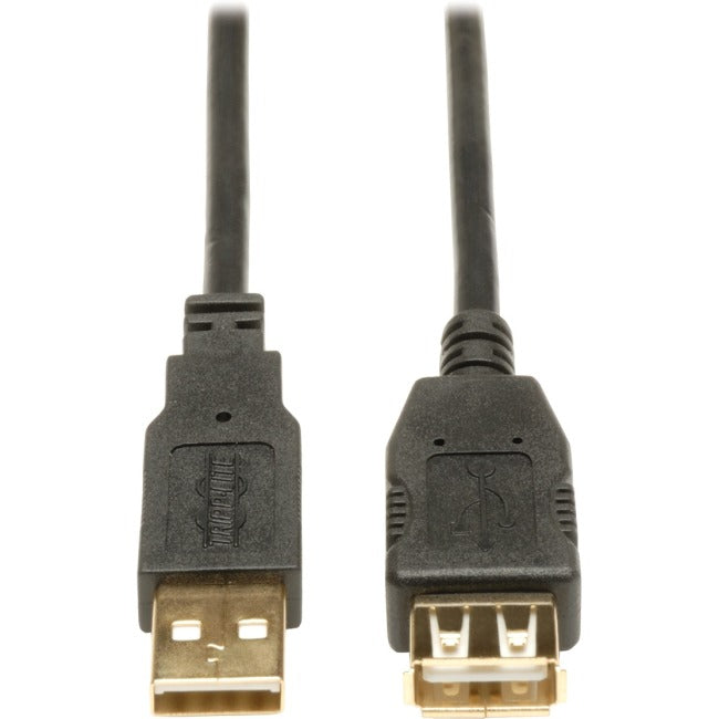 Tripp Lite 16-ft. USB 2.0 Gold Extension Cable (USB A M-F)