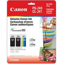 Canon Ink Cartridge - Black, Tri-color