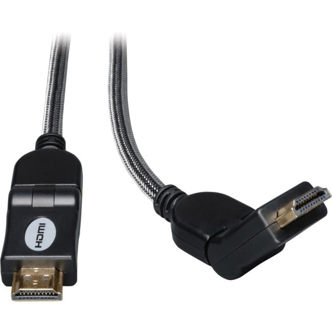 Tripp Lite 10ft High Speed HDMI Cable Digital Video with Audio Swivel Connectors 4K x 2K M-M 10'