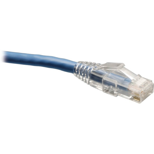 Tripp Lite Cat6 Gigabit Solid Conductor Snagless Patch Cable (RJ45 M/M) - Blue, 125-ft.