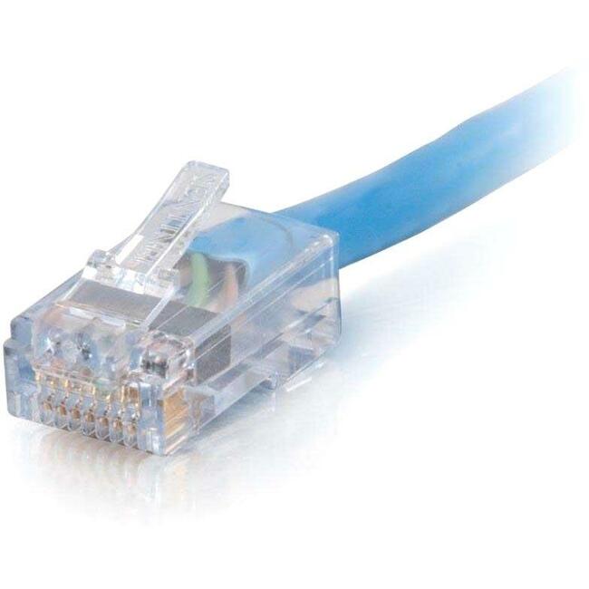 C2G 3 ft Cat6 Non Booted Plenum UTP Unshielded Network Patch Cable - Blue