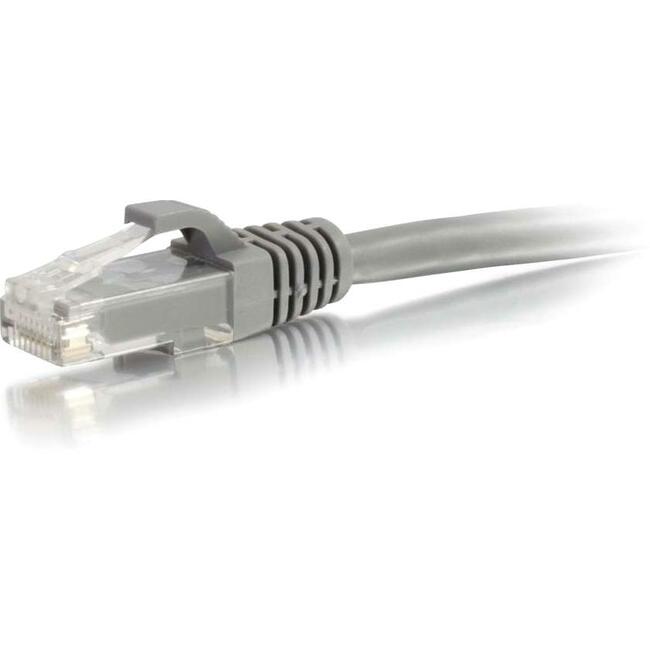 C2G C2G 8ft Cat6 Ethernet Cable - Snagless Unshielded (UTP) - Gray
