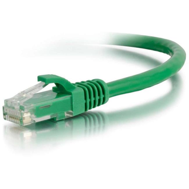 C2G 2 ft Cat5e Snagless UTP Unshielded Network Patch Cable - Green