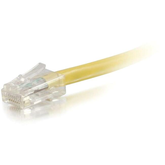 C2G 2 ft Cat6 Non Booted UTP Unshielded Network Patch Cable - Yellow