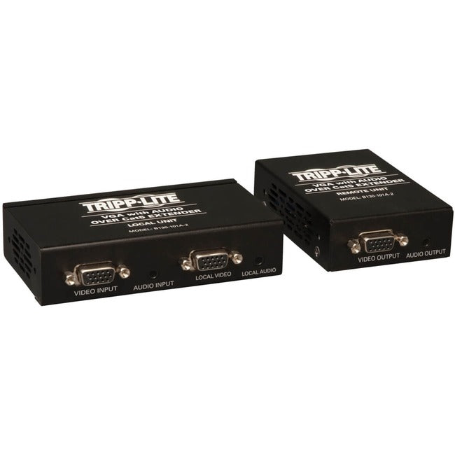 Tripp Lite VGA + Audio over Cat5 Extender Kit (Transmitter + Receiver)