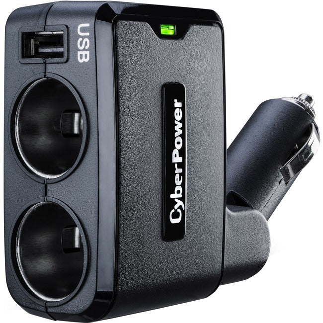 CyberPower CPTDC1U2DC Mobile Power Ports (2) DC Ports and (1) 2.1A USB Charging Port