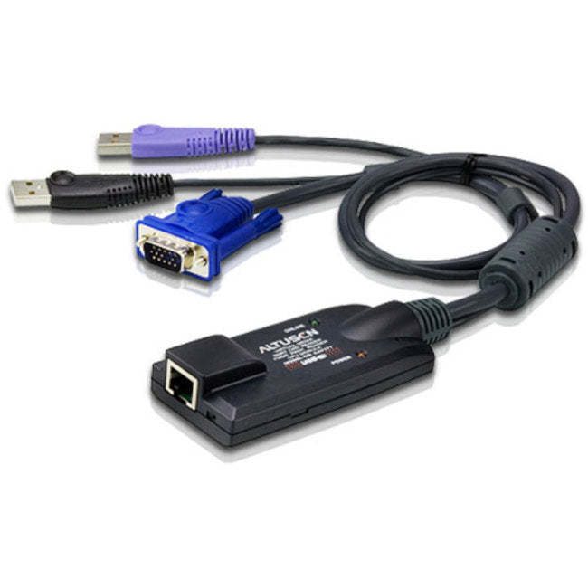 ATEN USB Virtual Media KVM Adapter Cable with Smart Card Reader (CPU Module)