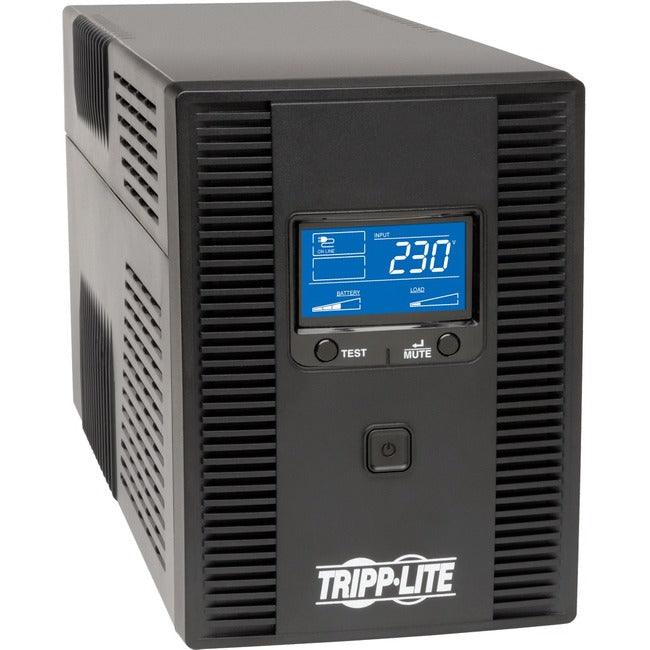 Tripp Lite Smart LCD 1500VA Tower Line-Interactive 230V UPS with LCD Display and USB Port